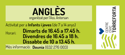 ANGLÈS - CCTORREFORTA