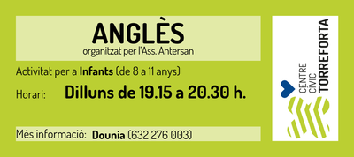 Anglès - CCTORREFORTA