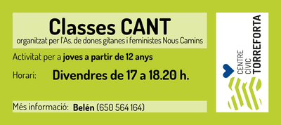 CLASSES DE CANT - CCTORREFORTA