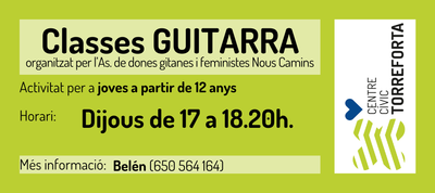 CLASSES DE GUITARRA - CCTORREFORTA