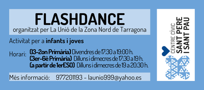 FLASHDANCE - CCSANTPEREISANTPAU