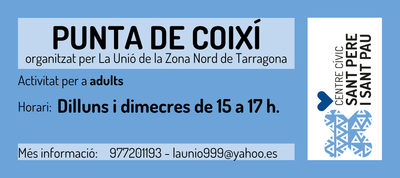 PUNTA DE COIXÍ - CCSANTPEREISANTPAU