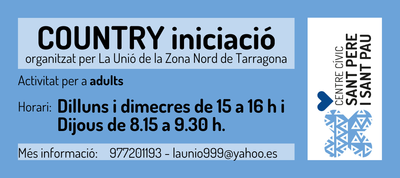 COUNTRY (INICIACIÓ) - CCSANTPEREISANTPAU