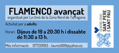 FLAMENCO (AVANÇAT) - CCSANTPEREISANTPAU