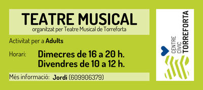 TEATRE MUSICAL DE REVISTA - CCTORREFORTA