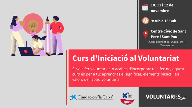 Curs d'iniciació al voluntariat