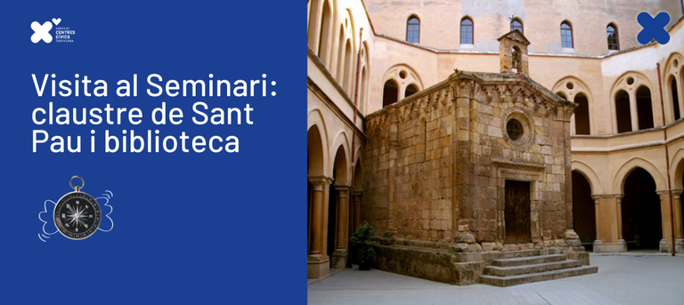El Seminari: claustre de Sant Pau i biblioteca