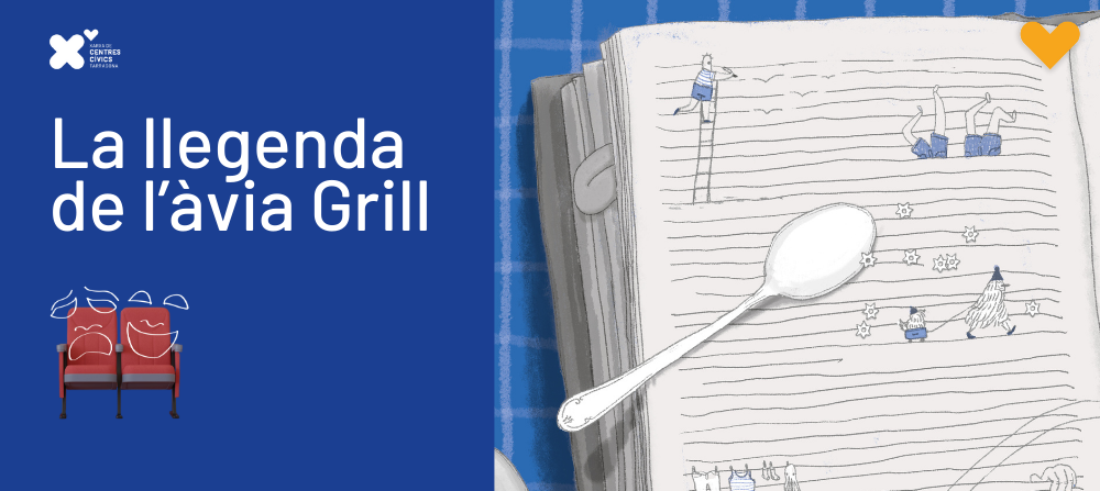 La llegenda de l'àvia Grill - Festivalet blau