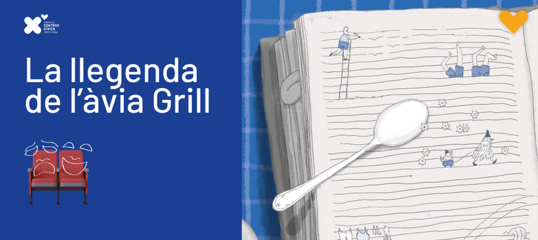 La llegenda de l'àvia Grill - Festivalet blau