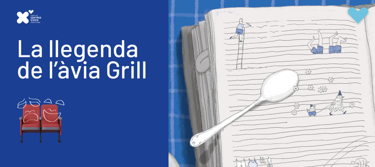 La llegenda de l'àvia Grill - Festivalet blau