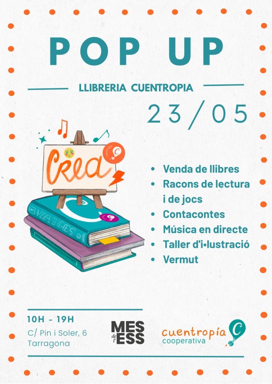 MES de l'ESS: Pop Up de lectura: Contes, valors i comunitat