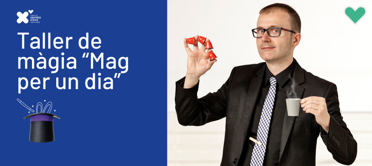 Taller de màgia "Mag per un dia" amb la Cia Teatre Màgic