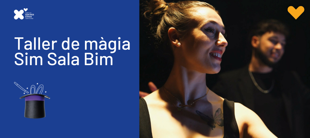 Taller de màgia Sim Sala Bim amb Mario Fernández i Cristina Mancebo