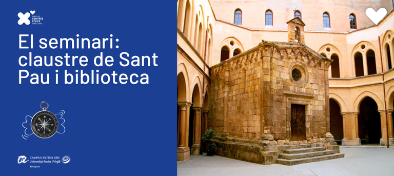 El Seminari: claustre de Sant Pau i biblioteca