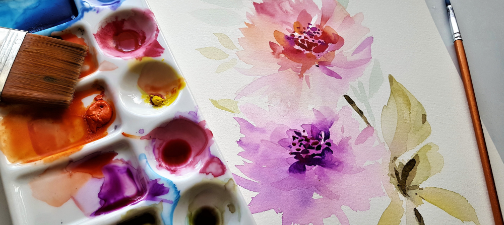 Treballs de l'Alumnat del curs d’aquarel·la