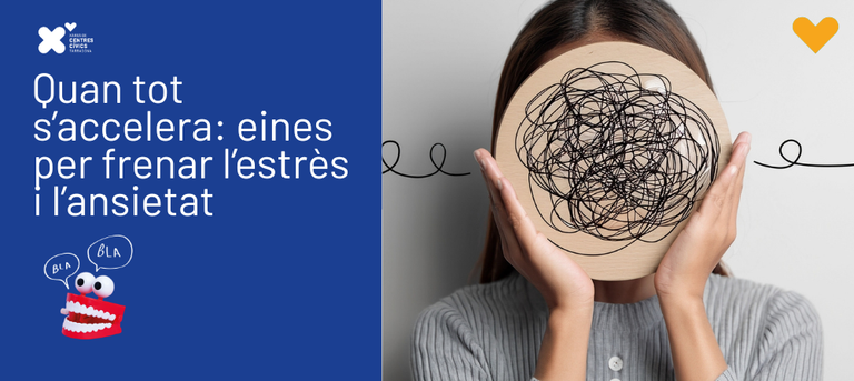 Xerrada 'Quan tot s'accelera: eines per frenar l'estrès i l'ansietat'