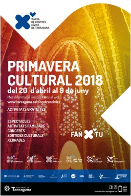 Cartell Primavera Cultural 2018