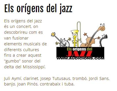 els origens del jazz