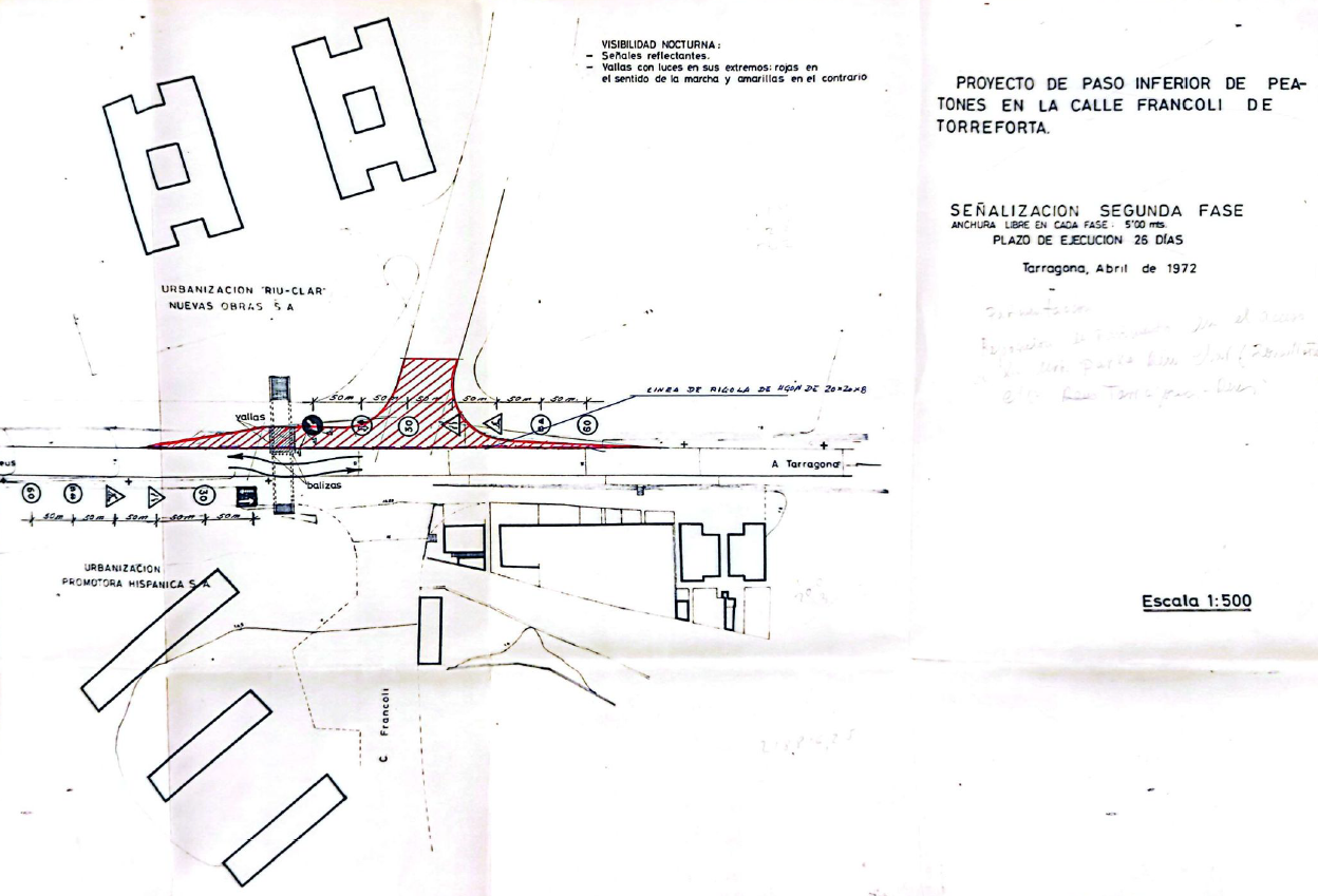 PARADA 9  EL PAS A NIVELL (FONT  ARXIU MUNICIPAL DE TARRAGONA)