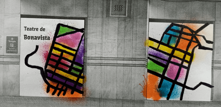 El Centre Cívic de Bonavista convida els veïns a pintar les persianes del teatre