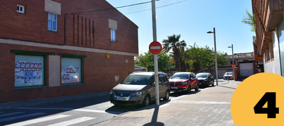 Cruïlla Avinguda Sant Salvador amb Carrer Mistral