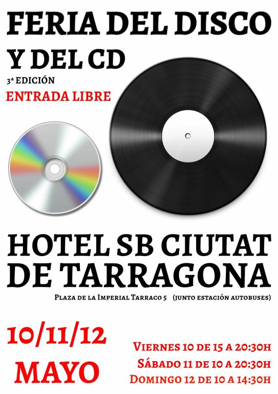 3a Fira del Disc i CD de Tarragona