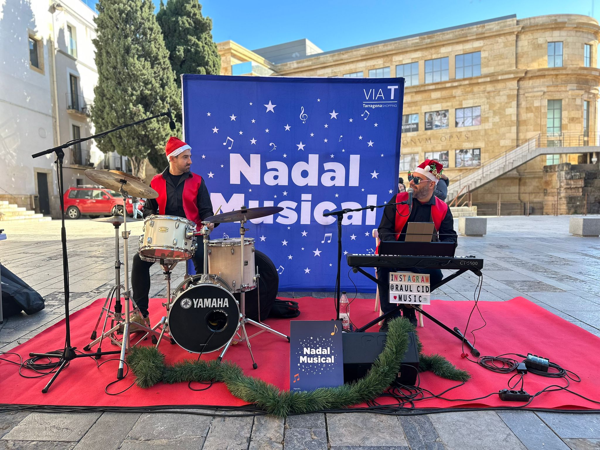 Actuació de Raül Cid Duo