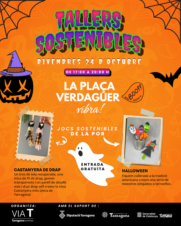 Tallers sostenibles Halloween i Castanyada