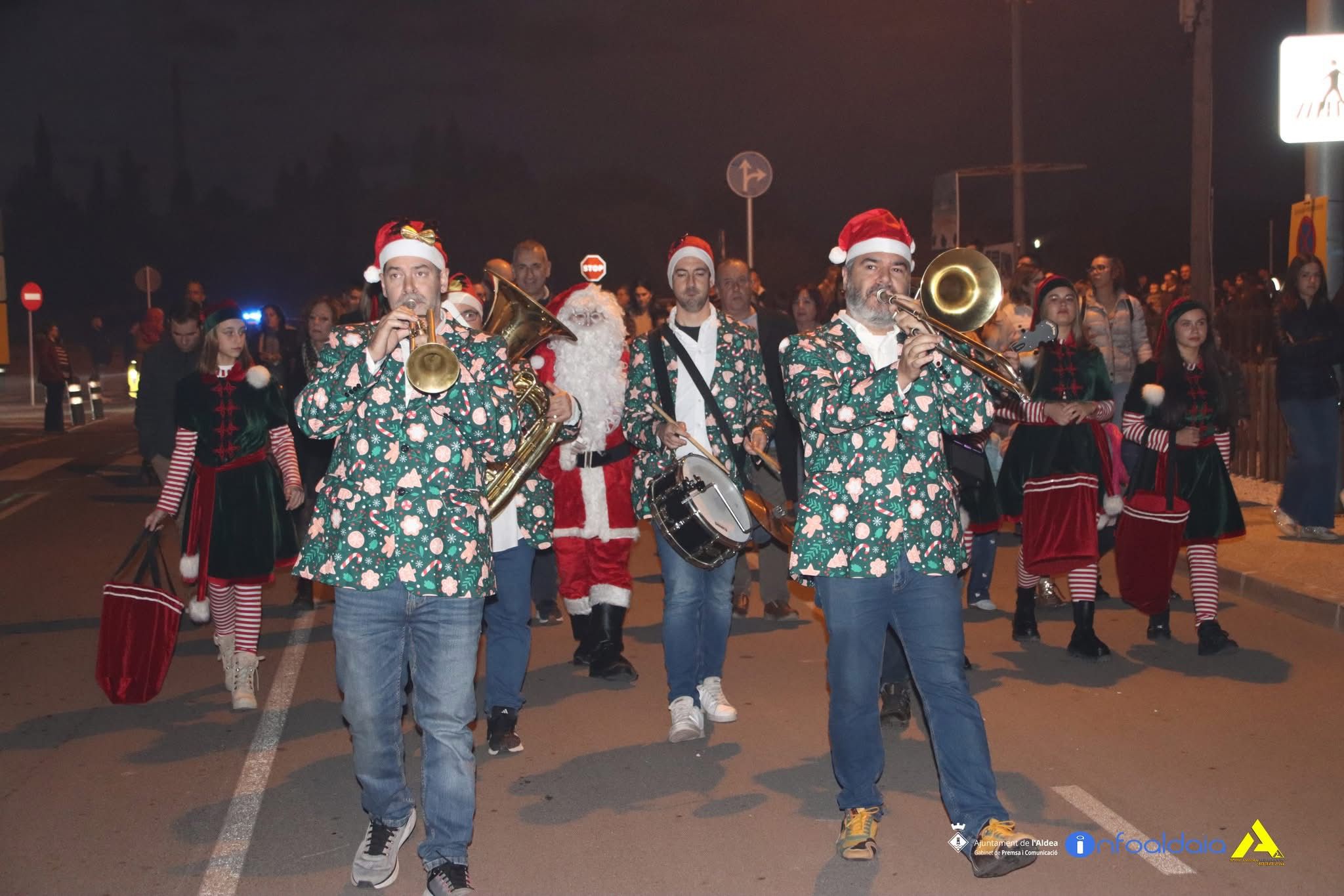 Cercavila de Nadal amb la Stromboli Jazz Band