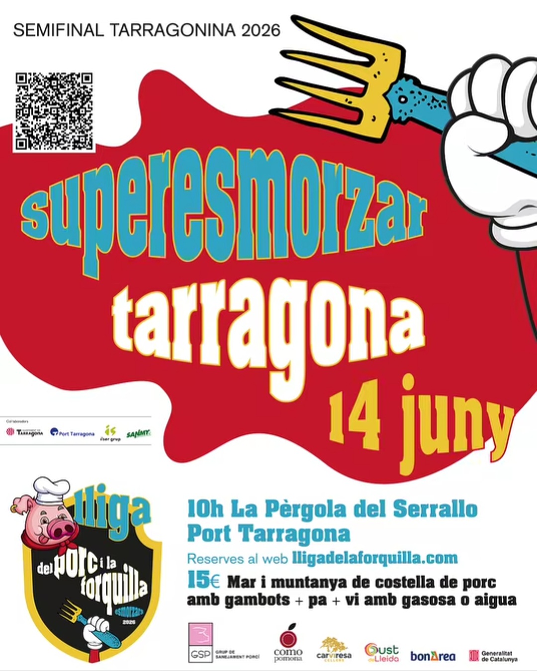 Semifinal tarragonina - Lliga del Porc i de la Forquilla