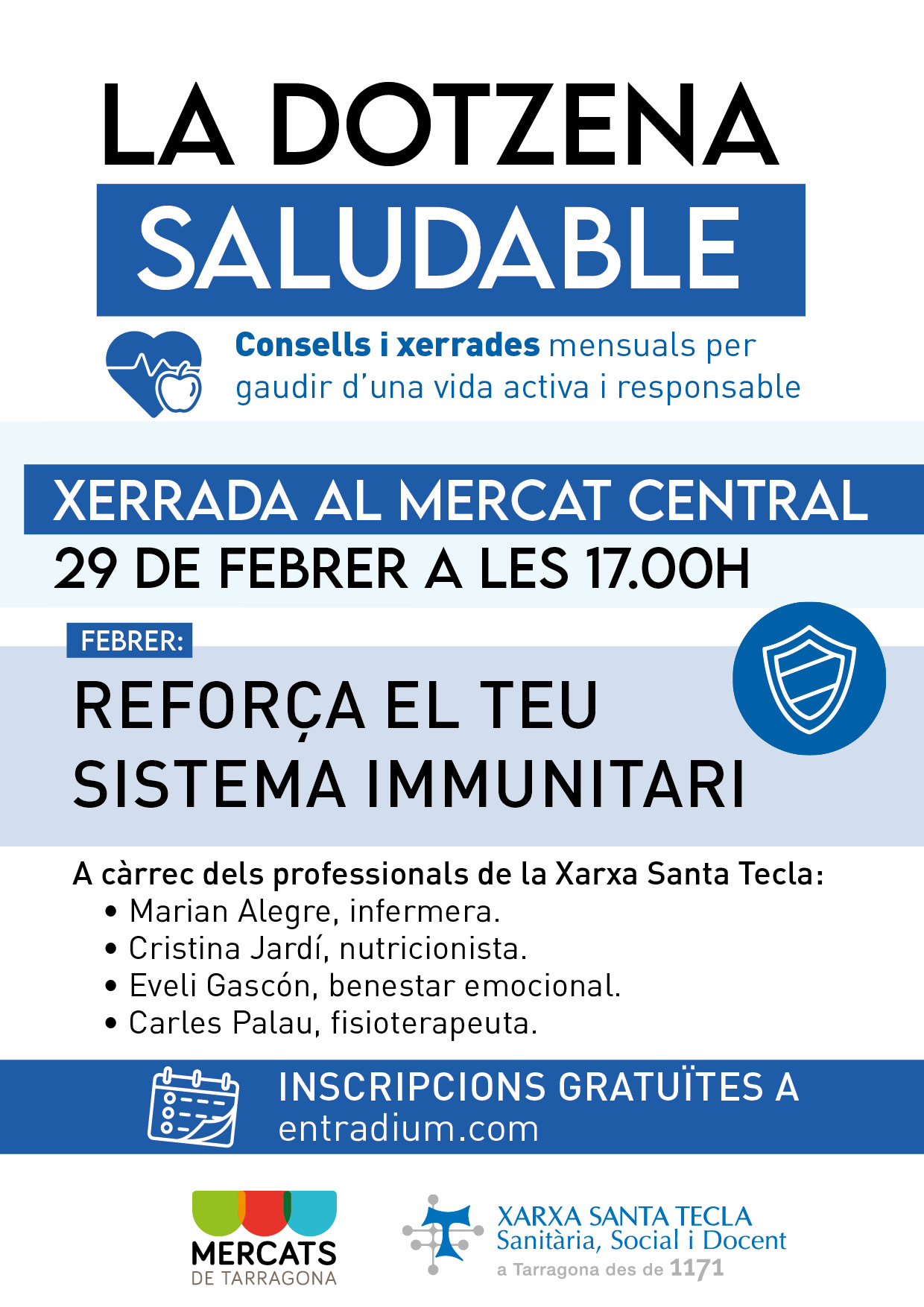 La dotzena saludable - febrer