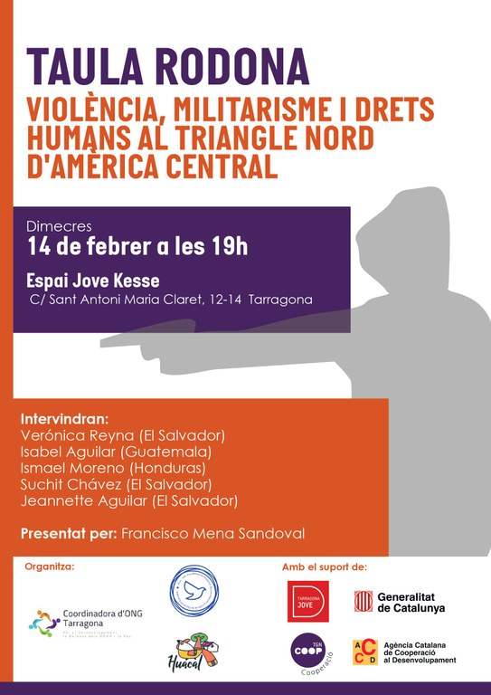 Taula Rodona: Violència, militarisme i drets humans al triangle nord d'Amèrica Central