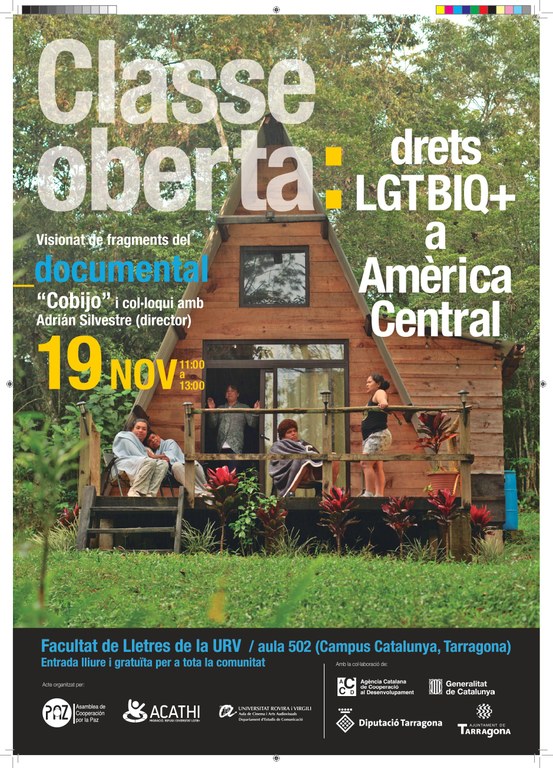 Col·loqui amb Adrián Silvestre, director del documental Cobijo sobre els drets LGTBIQ+ a Amèrica Central