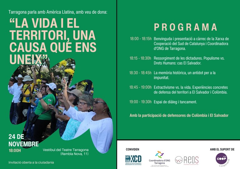 Jornada "La vida i el territori, una causa que ens uneix"