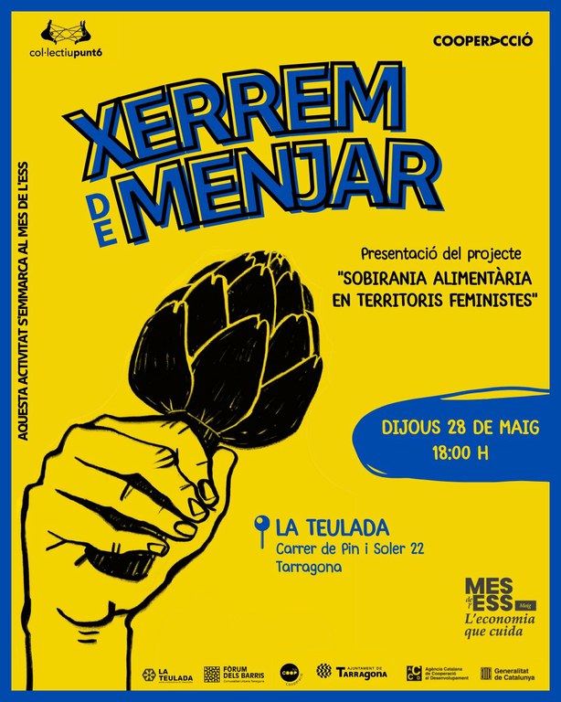 Xerrem de menjar: Projecte “Sobirania alimentària en territoris feministes”