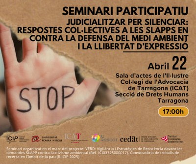 Seminari participatiu: Judicialitzar per silenciar