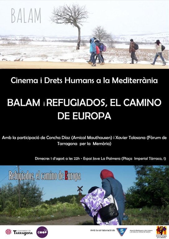 Projecció dels curtmetratges 'Balam' i 'Refugiados, camino de Europa'