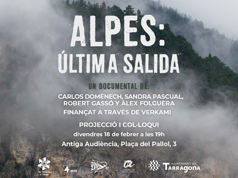 L’Antiga Audiència acull l’estrena d''Alpes: Última Salida', un documental tarragoní sobre els refugiats que creuen Europa