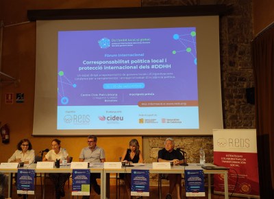 L'Ajuntament de Tarragona participa al Fòrum Internacional de Cooperació a Barcelona
