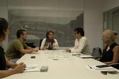 L'Ajuntament rep en visita institucional el defensor dels drets humans Danilo Rueda