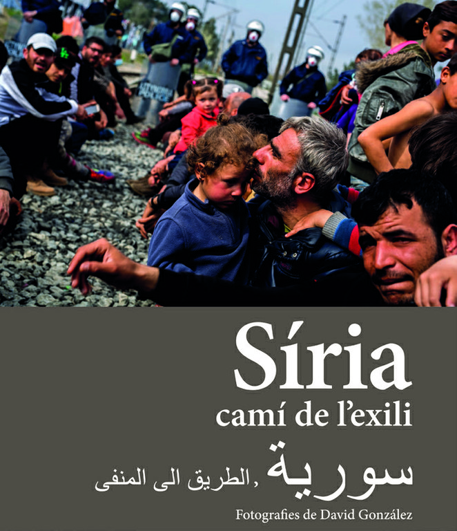 La mostra fotogràfica "Síria, camí de l'exili" de David González recull el testimoni de persones refugiades en la ruta dels Balcans