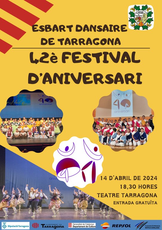 Festival 42è aniversari de l'Esbart Dansaire de Tarragona