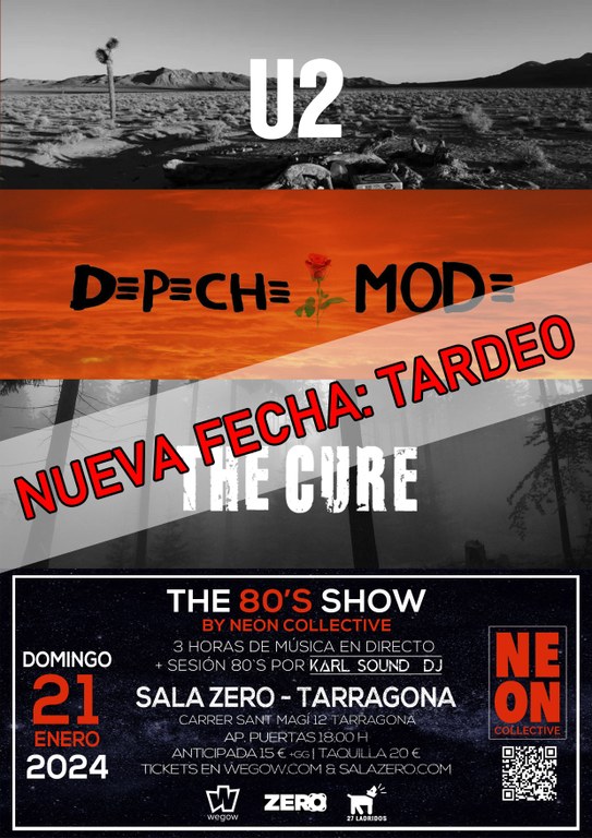 Neon Collective - Tribut U2, Depeche Mode i The Cure