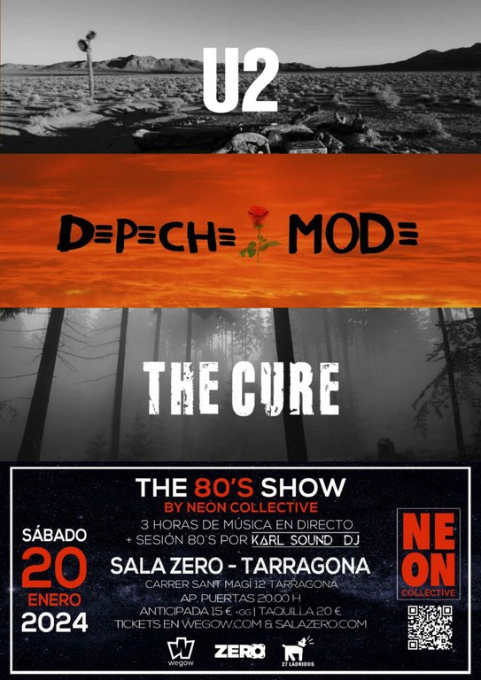 Neon Collective - Tribut U2, Depeche Mode i The Cure