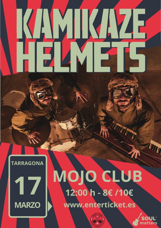 Concert de Kamikace Helmets