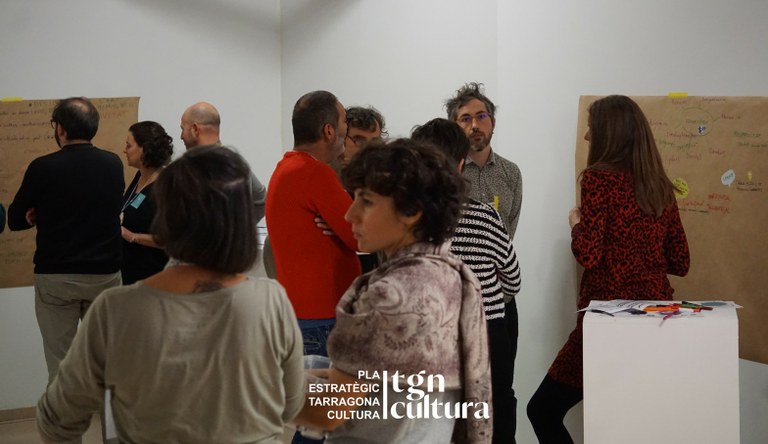 Taula de treball de l’àmbit sectorial d’Arts visuals, 2a sessió, dins el Pla Estratègic Tarragona Cultura 