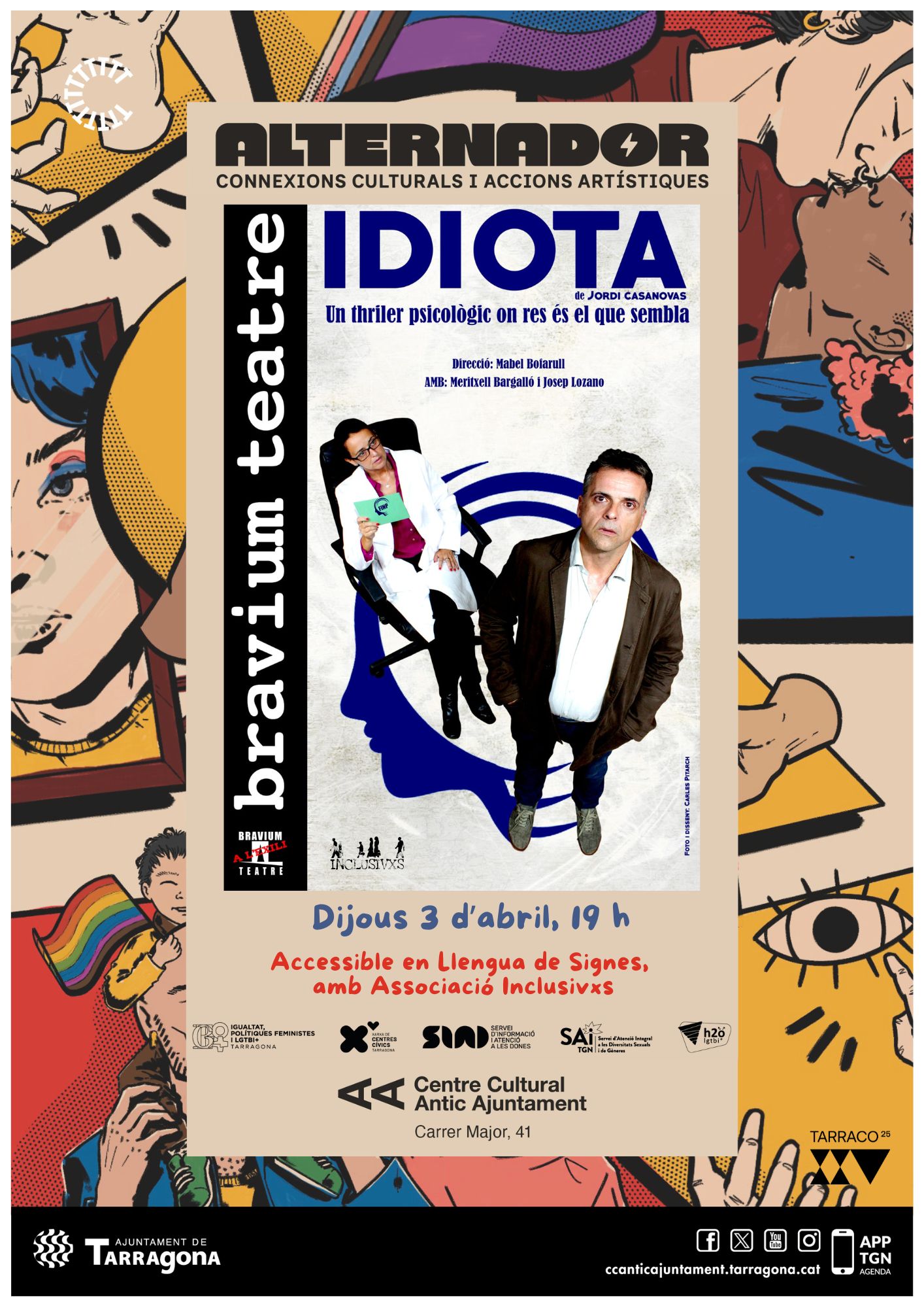 "Idiota", per Bravium Teatre