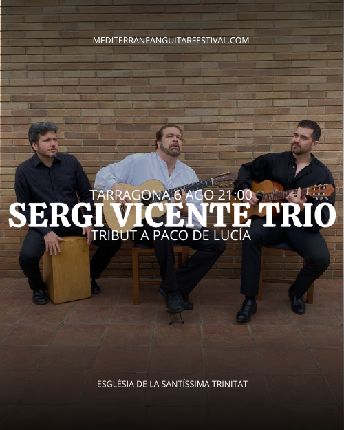 Mediterranean Guitar Festival | Sergi Vicente Trio