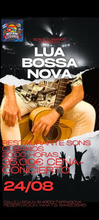 Sopar i concert de Lua Bossa Nova