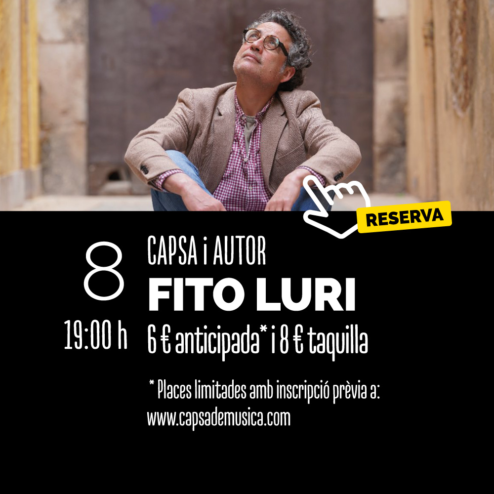Capsa i Autor amb Fito Luri